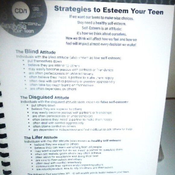 Analyze YOUR TEEN CD Series Karyn Gordoon 4 Cd's & Book Audio Book Communicate - Picture 10 of 10